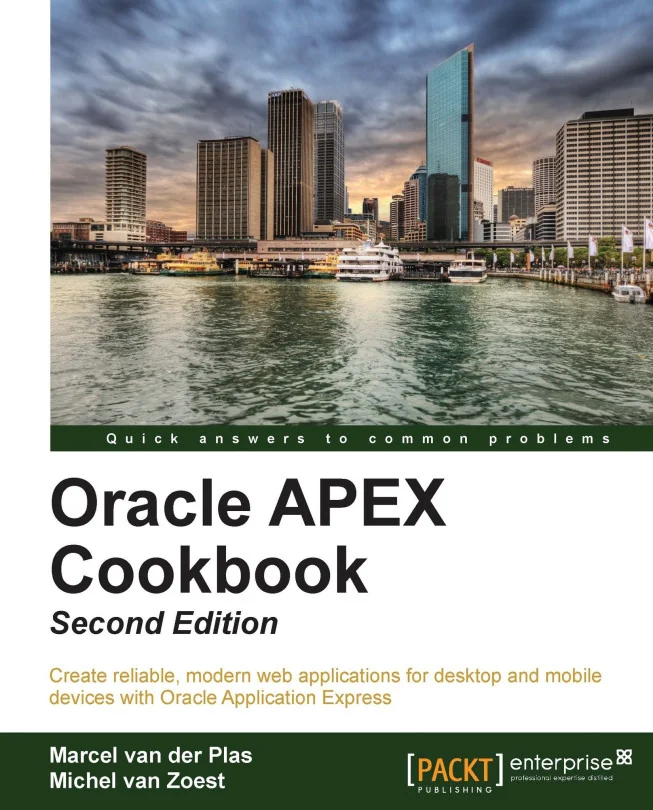 Cover image for Oracle APEX Cookbook : Second Edition