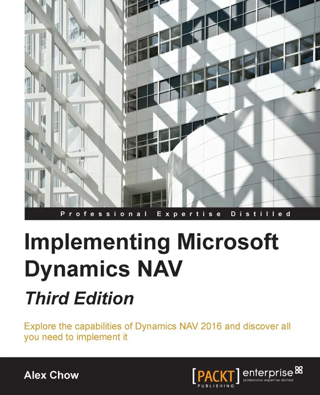 Cover image for Implementing Microsoft Dynamics NAV - Third Edition