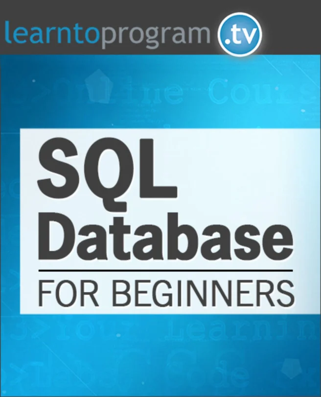 Cover image for SQL Database for Beginners