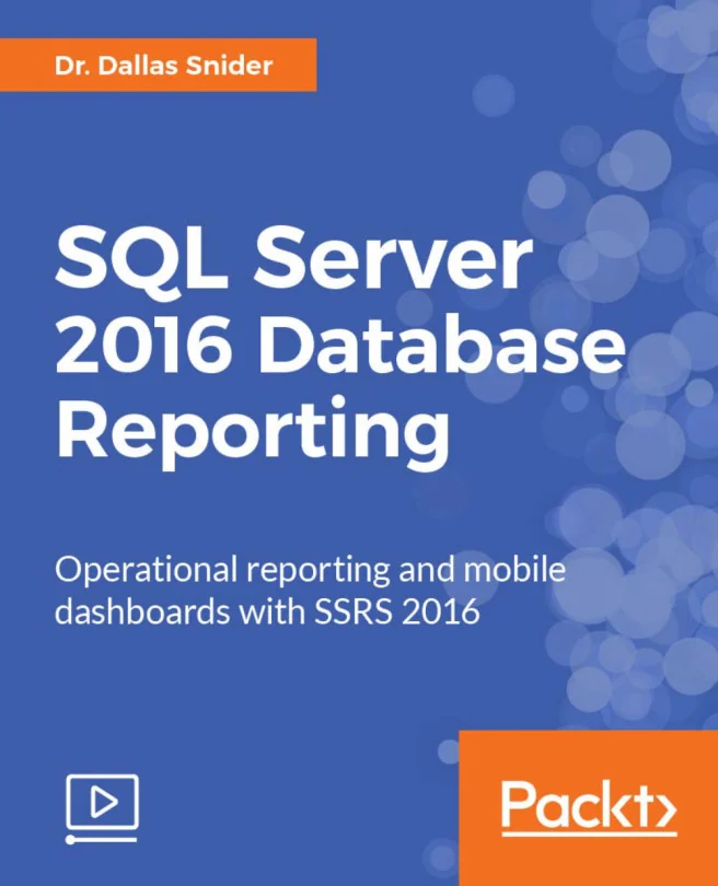 Cover image for SQL Server 2016 Database Reporting