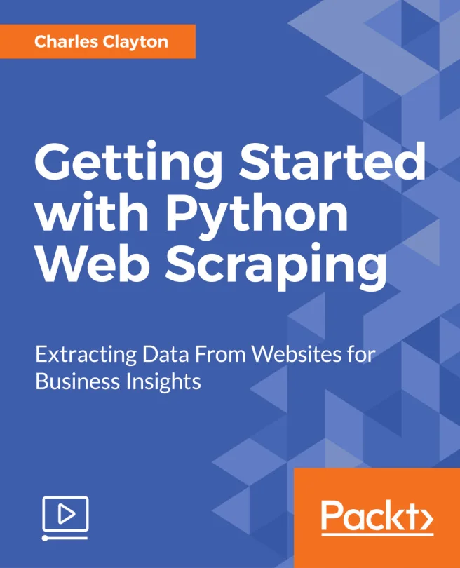 Cover image for Getting Started with Python Web Scraping