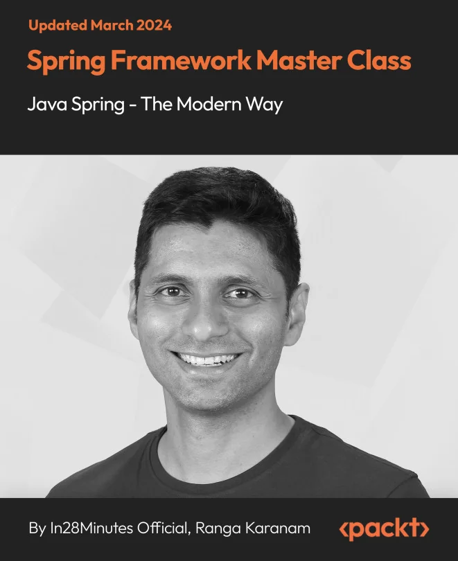 Cover image for Spring Framework Master Class: Java Spring - The Modern Way