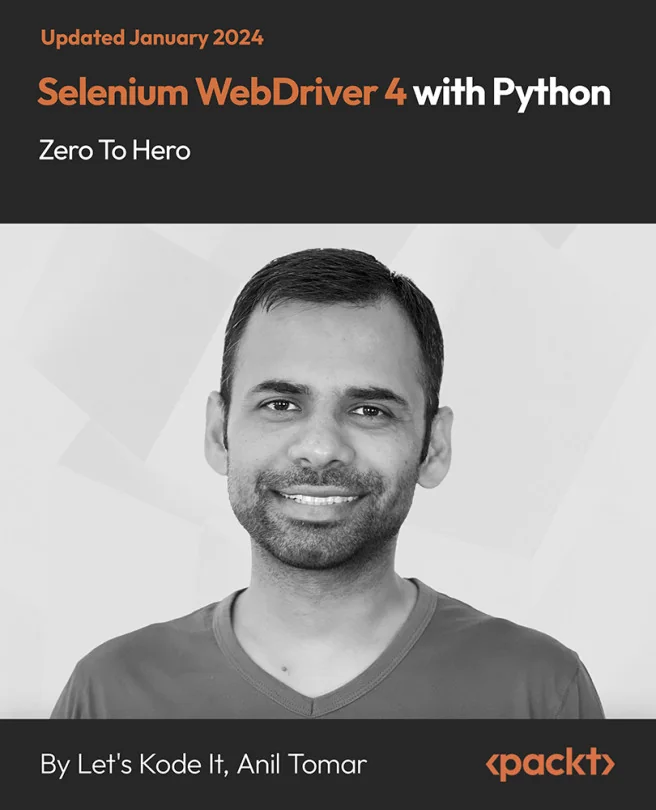 Cover image for Selenium WebDriver 4 with Python - Zero To Hero