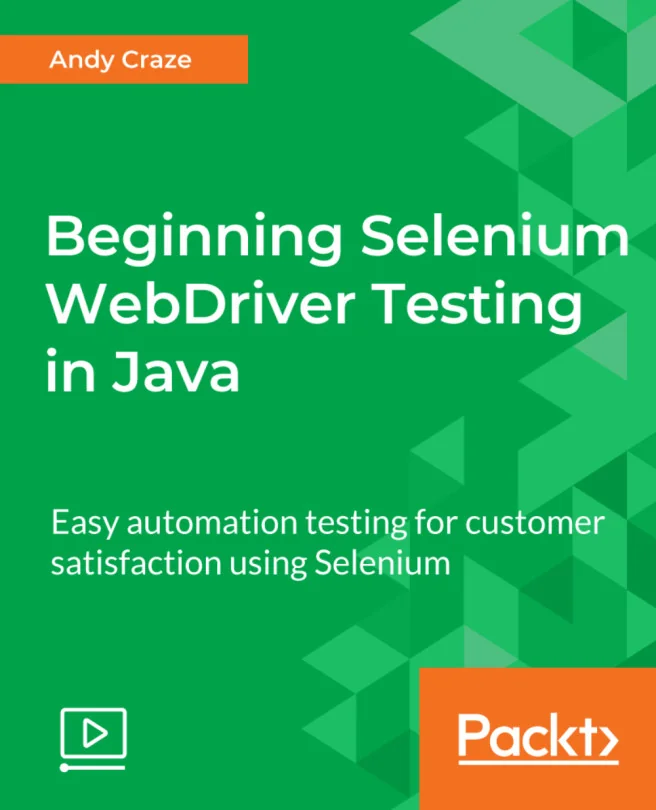 Cover image for Beginning Selenium WebDriver Testing in Java