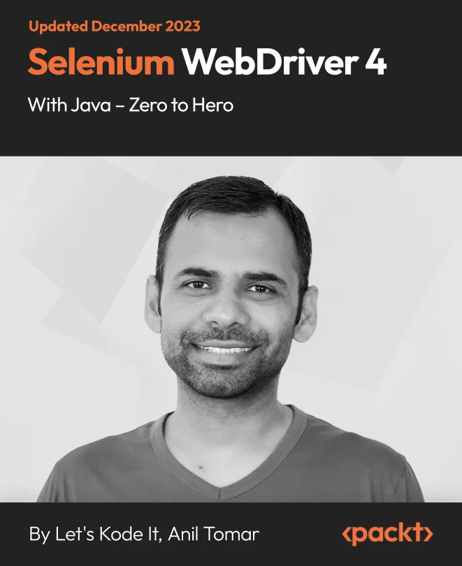 Cover image for Selenium WebDriver 4 with Java - Zero To Hero