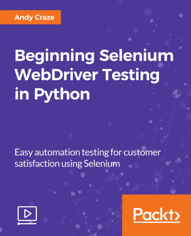 Cover image for Beginning Selenium WebDriver Testing in Python