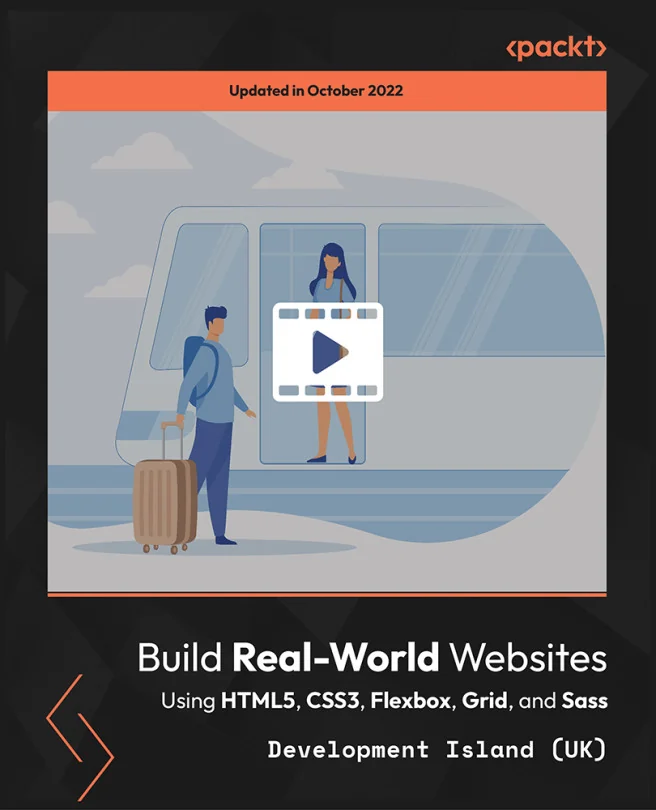 Cover image for Build Real-World Websites Using HTML5, CSS3, Flexbox, Grid, and Sass