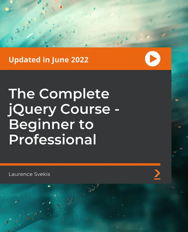 Cover image for The Complete jQuery Course - Beginner to Professional