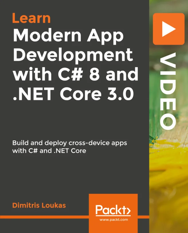 Cover image for Modern App Development with C# 8 and .NET Core 3.0
