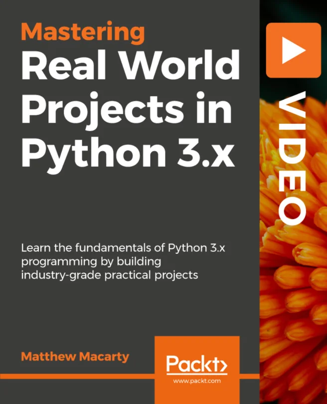 Cover image for Real World Projects in Python 3.x