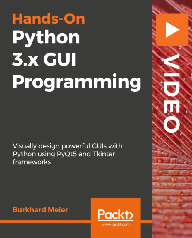 Cover image for Hands-On Python 3.x GUI Programming
