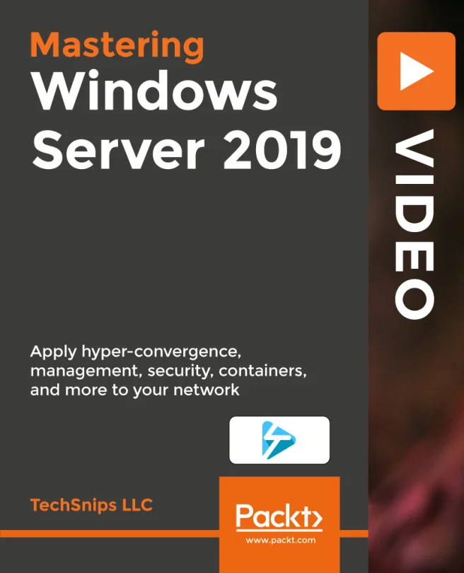 Cover image for Mastering Windows Server 2019