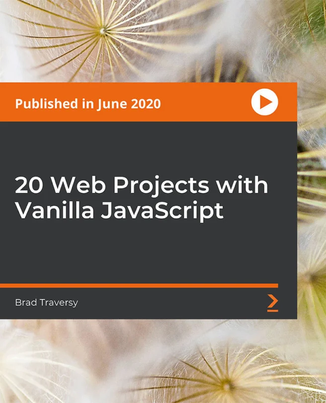 Cover image for 20 Web Projects with Vanilla JavaScript