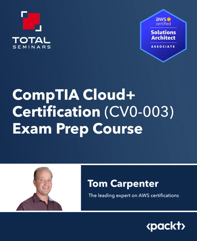 Cover image for CompTIA Cloud+ Certification (CV0-003) Exam Prep Course