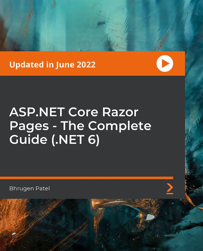 Cover image for ASP.NET Core Razor Pages - The Complete Guide (.NET 6)