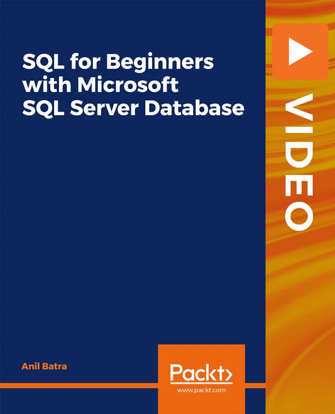 Cover image for SQL for Beginners with Microsoft SQL Server Database