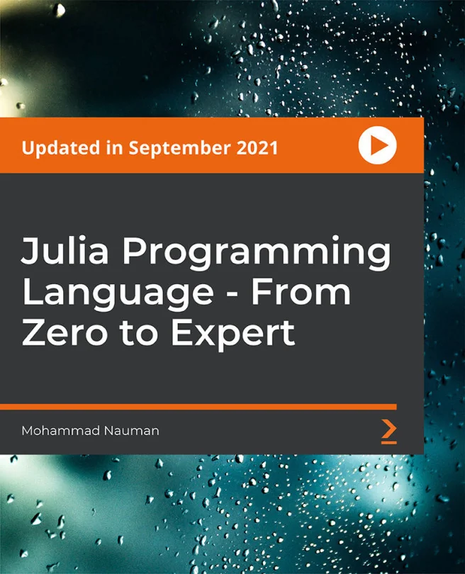 Cover image for Julia Programming Language - From Zero to Expert