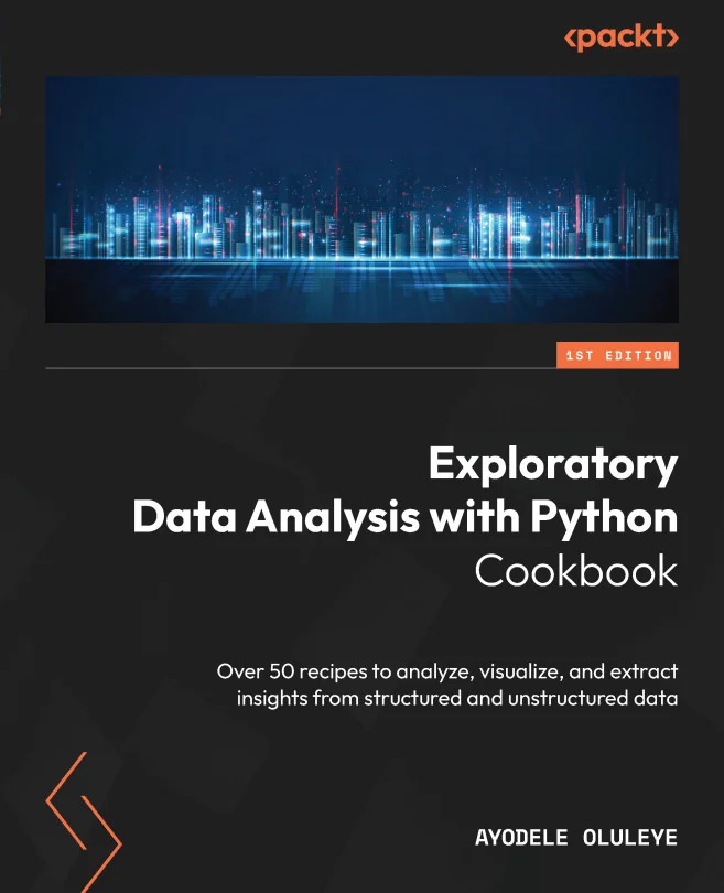 Cover image for Exploratory Data Analysis with Python Cookbook