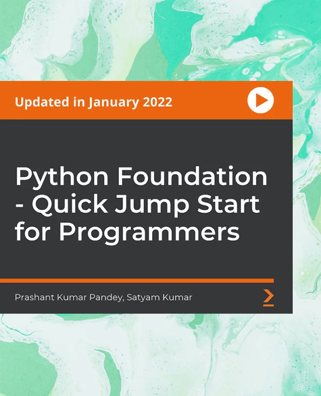 Cover image for Python Foundation - Quick Jump Start for Programmers