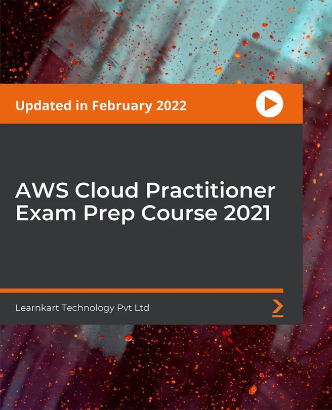 Cover image for AWS Cloud Practitioner Exam Prep Course 2021