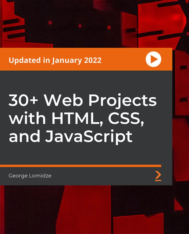 Cover image for 30+ Web Projects with HTML, CSS, and JavaScript