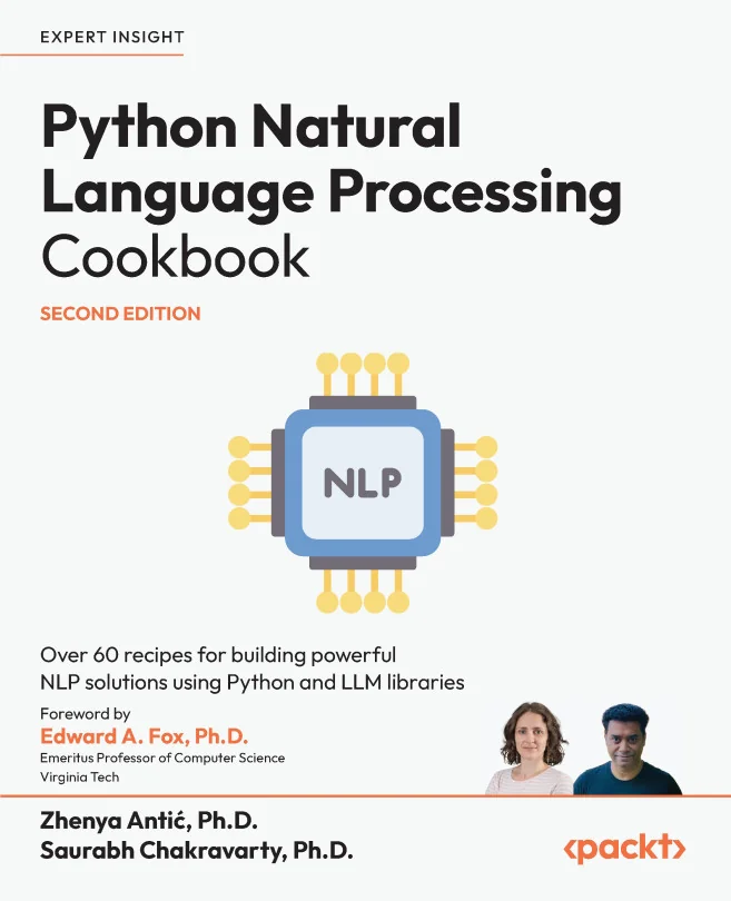 Cover image for Python Natural Language Processing Cookbook