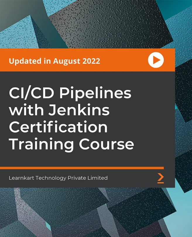 Cover image for CI/CD Pipelines with Jenkins Certification Training Course