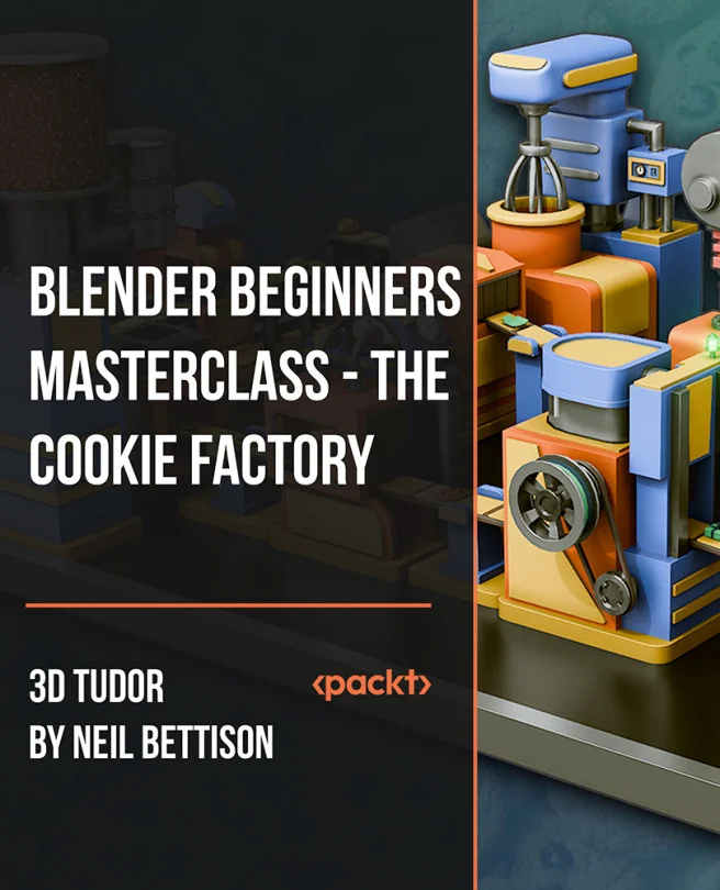 Cover image for Blender Beginners Masterclass - The Cookie Factory