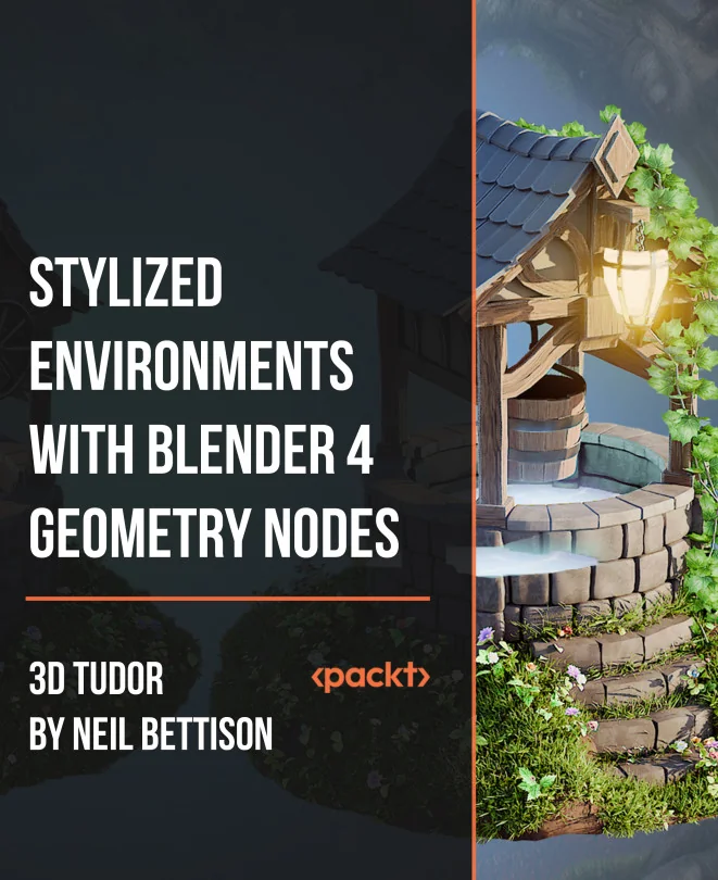 Cover image for Stylized Environments with Blender 4 Geometry Nodes