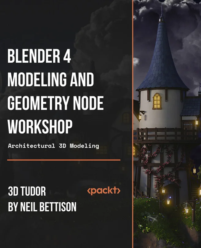 Cover image for Blender 4 Modeling and Geometry Node Workshop