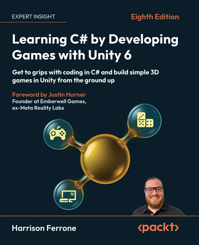 Cover image for Learning C# by Developing Games with Unity 6