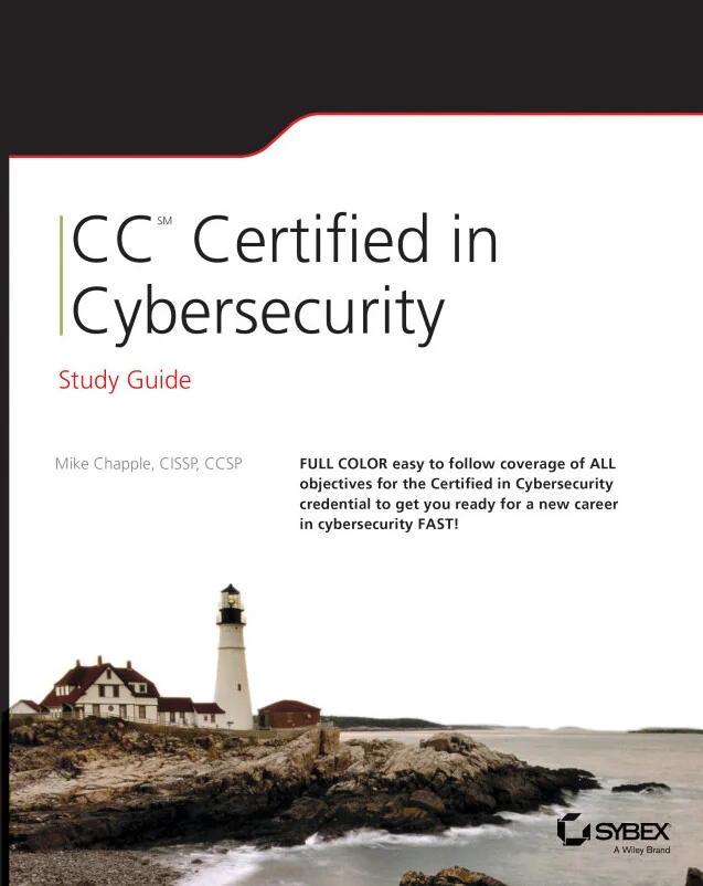 Cover image for CC Certified in Cybersecurity Study Guide