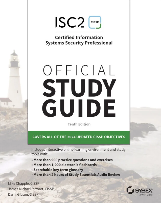 Cover image for ISC2 CISSP Certified Information Systems Security Professional Official Study Guide