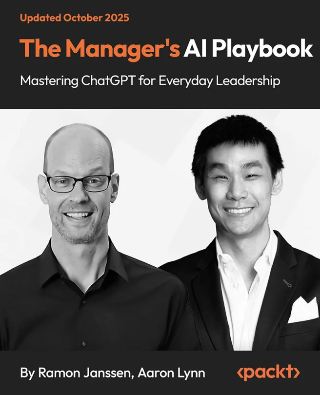 Cover image for The Manager's AI Playbook - Mastering ChatGPT for Everyday Leadership