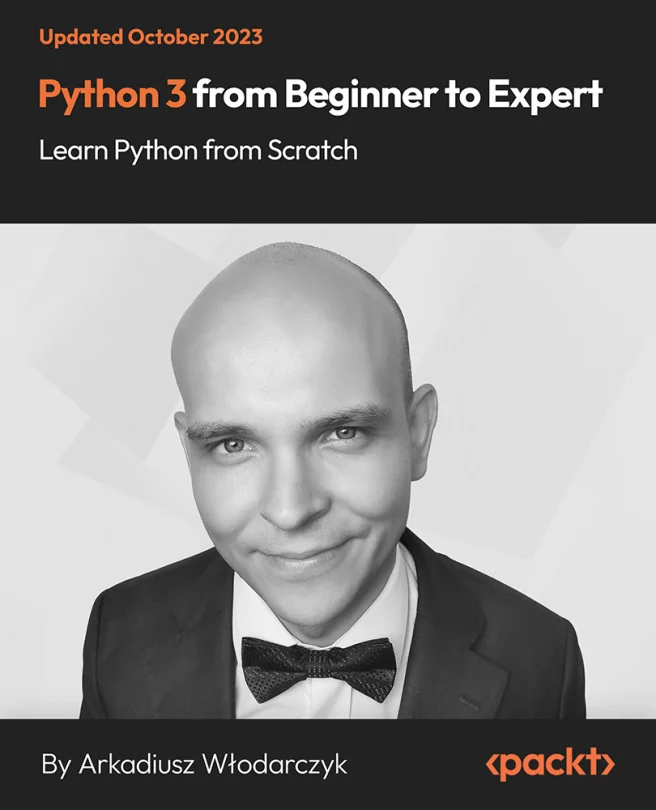 Cover image for Python 3 from Beginner to Expert - Learn Python from Scratch