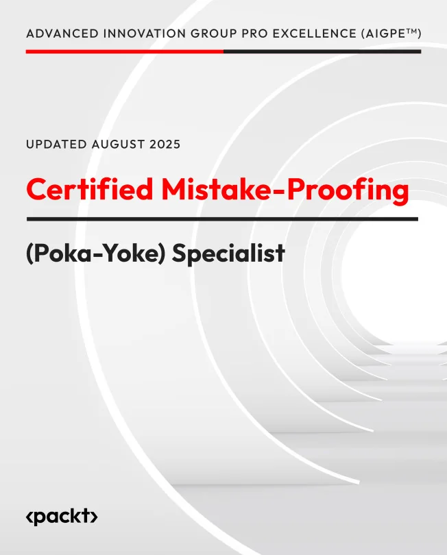 Cover image for Certified Mistake-Proofing (Poka-Yoke) Specialist