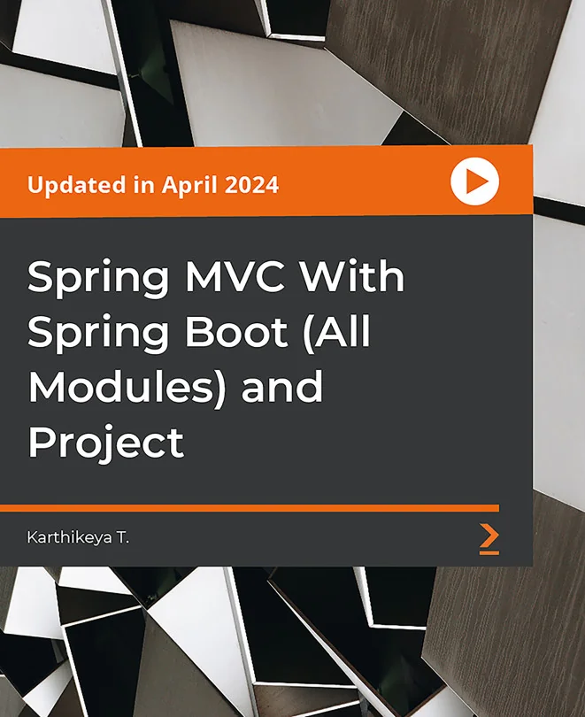 Cover image for Spring MVC With Spring Boot (All Modules) and Project
