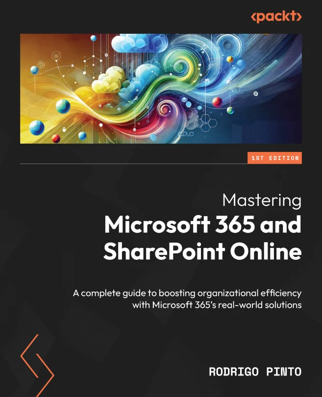 Cover image for Mastering Microsoft 365 and SharePoint Online