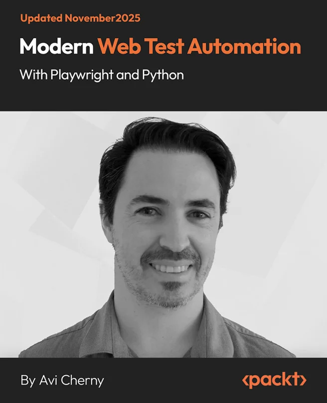 Cover image for Modern Web Test Automation with Playwright and Python