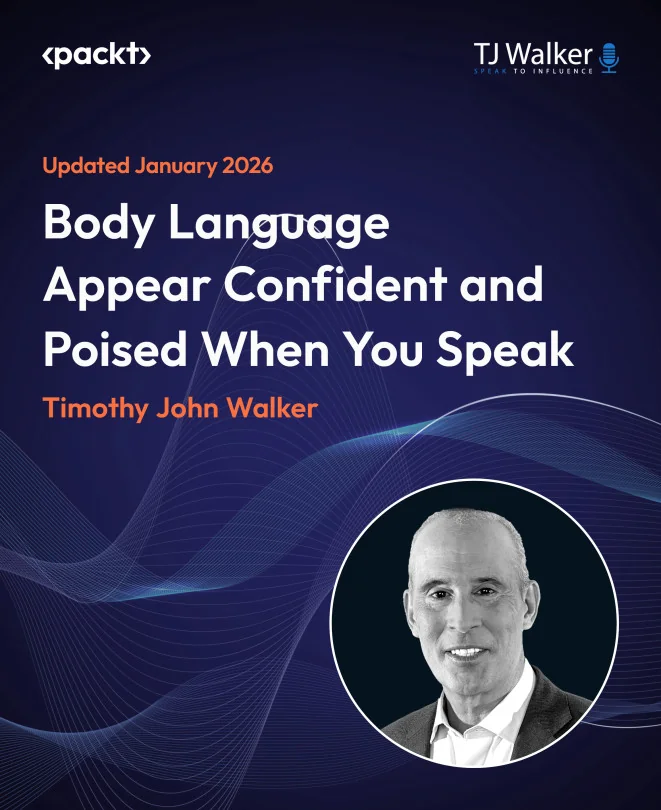 Cover image for Body Language Appear Confident and Poised When You Speak