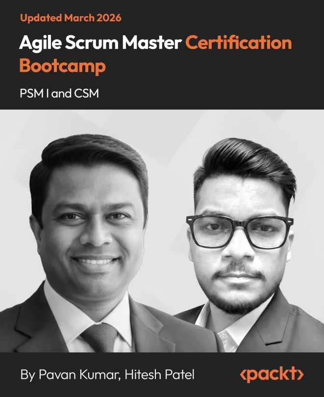Cover image for Agile Scrum Master Certification Bootcamp – PSM I and CSM