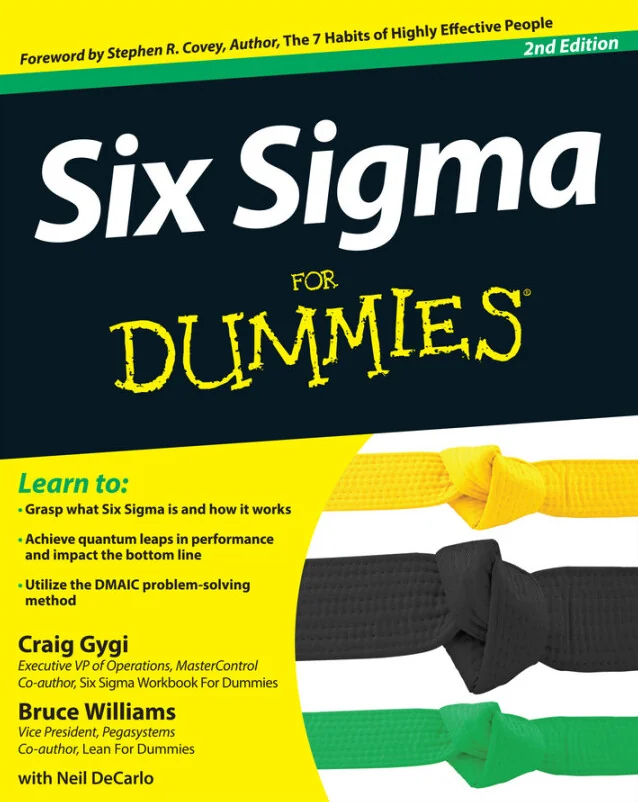 Cover image for Six Sigma For Dummies