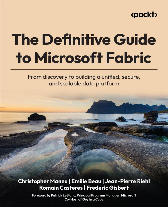 Cover image for The Definitive Guide to Microsoft Fabric