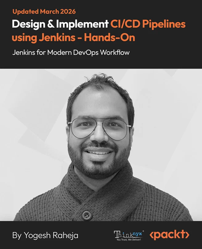 Cover image for Design & Implement CI/CD Pipelines using Jenkins - Hands-On