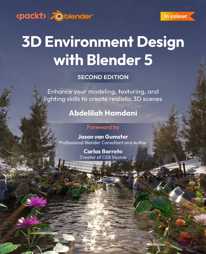 Cover image for 3D Environment Design with Blender 5