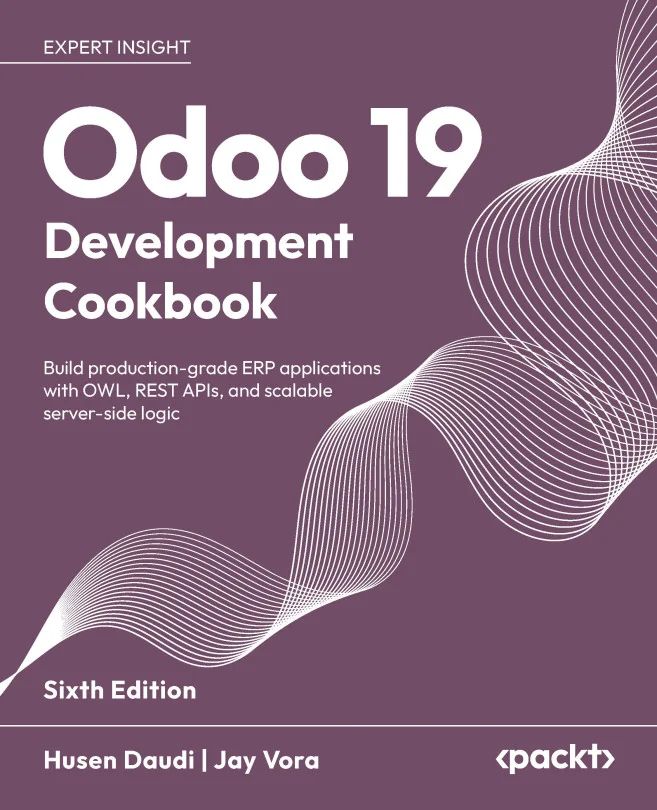 Cover image for Odoo 19 Development Cookbook