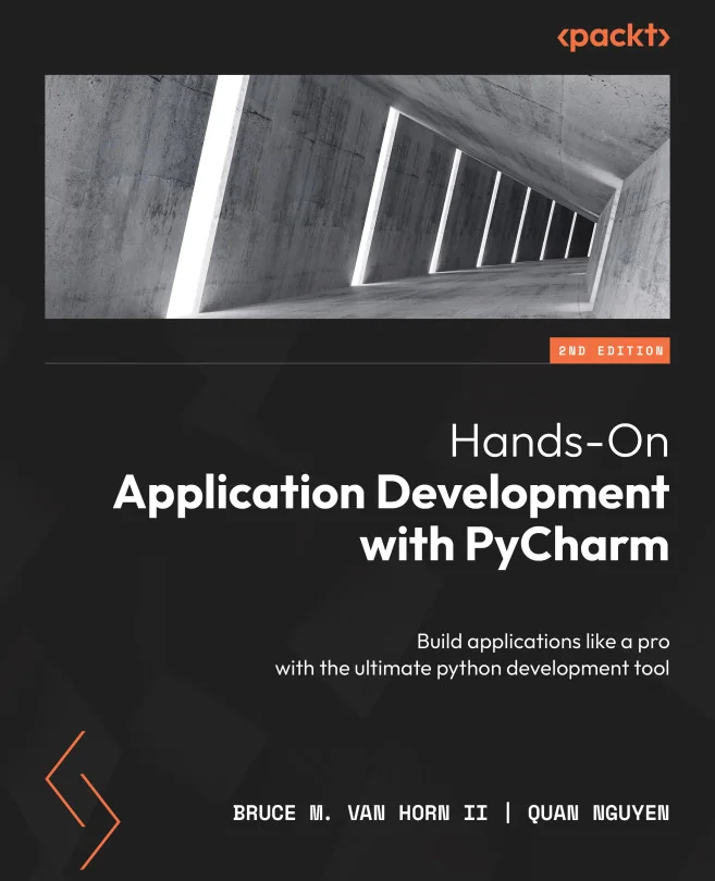 Cover image for Hands-On Application Development with PyCharm