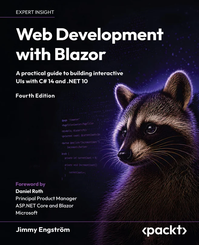 Cover image for Web Development with Blazor