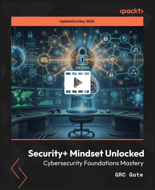 Cover image for Security+ Mindset Unlocked - Cybersecurity Foundations Mastery