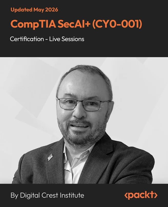 Cover image for CompTIA SecAI+ (CY0-001) Certification - Live Sessions